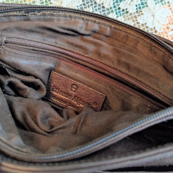 Bag, Etienne Aigner, Brown Leather - Picture 4 of 4